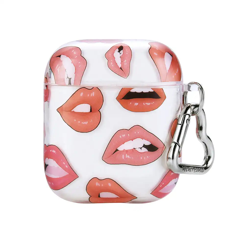 Nude Lips Airpods Case