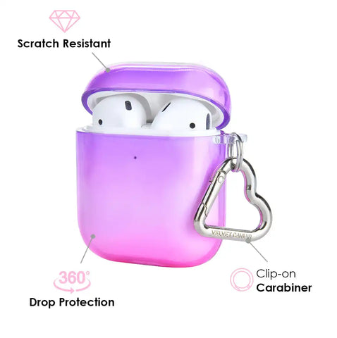 Violet Ombre AirPod Case