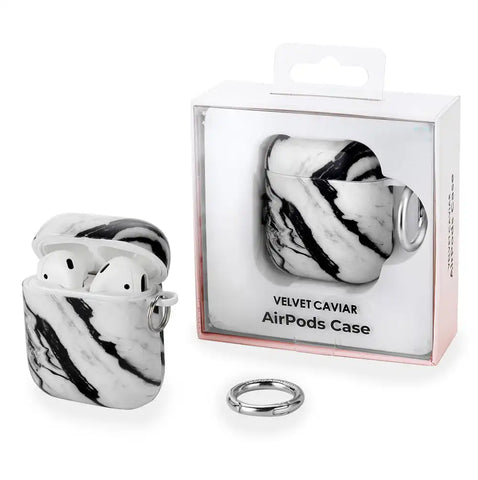 Panda Marble Airpods Case
