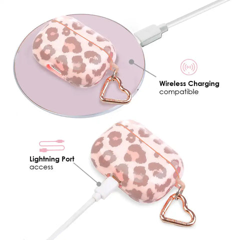 Blush Leopard AirPod Case