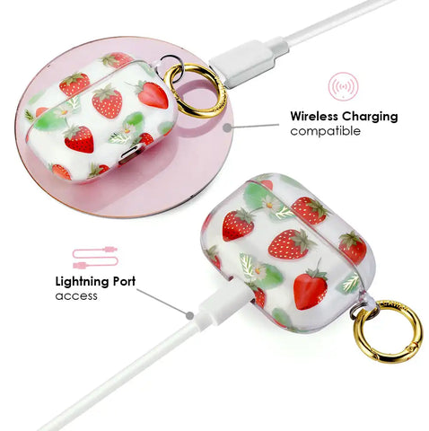 Strawberry Airpods Case