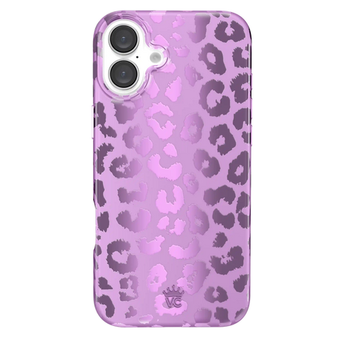 Amethyst Leopard iPhone Case