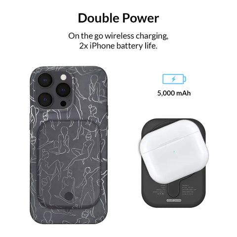 Beautiful Bodies Smoke Portable MagSafe Charger Power Pack