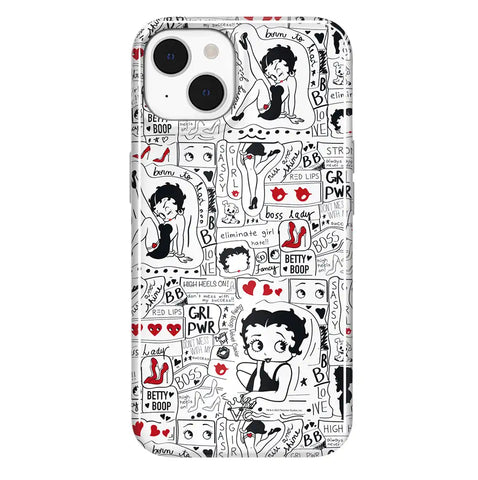 Betty Boop Girl Power iPhone Case