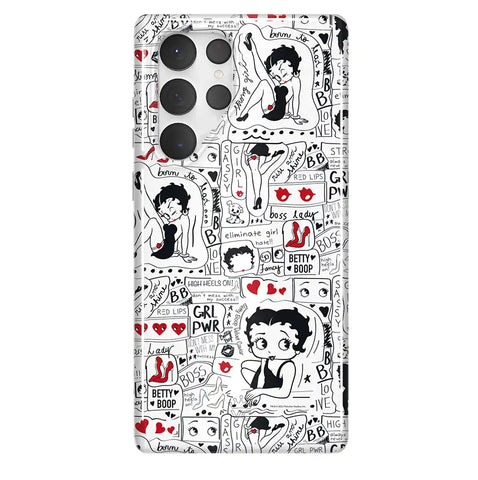 Betty Boop Girl Power Samsung Case