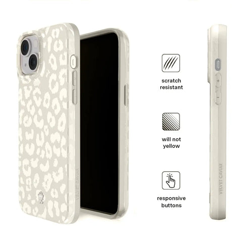 Stone Leopard iPhone Case
