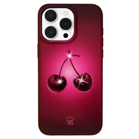 Black Cherry Crystal iPhone Case