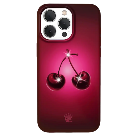 Black Cherry Crystal iPhone Case