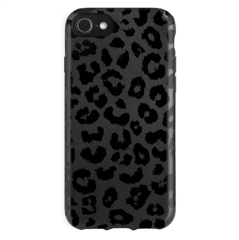 Black Leopard iPhone Case