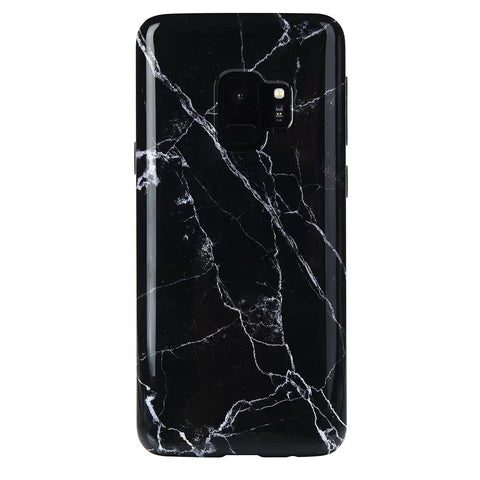 Black Marble Samsung Case