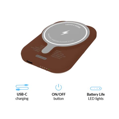 Rodeo Drive Portable MagSafe Charger Power Pack