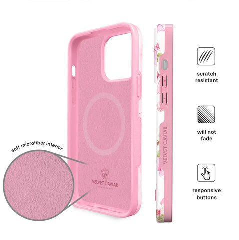 Posie Pink Bow iPhone Case