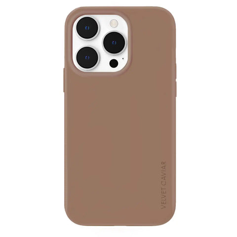 Brown Silicone iPhone Case
