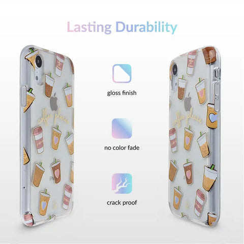 Coffee First iPhone Case