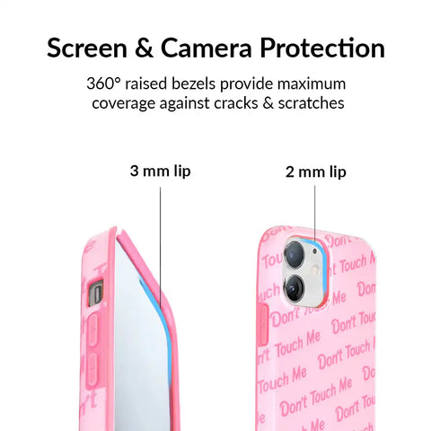 Don't Touch iPhone Case
