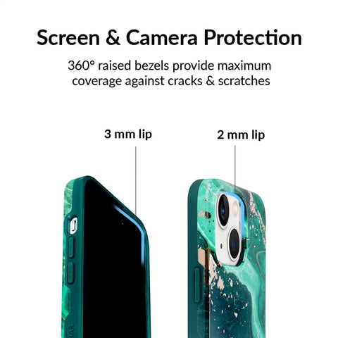Emerald Marble iPhone Case
