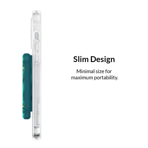 Emerald Marble Portable MagSafe Charger Power Pack