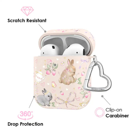 Bunnies & Bows AirPod Case