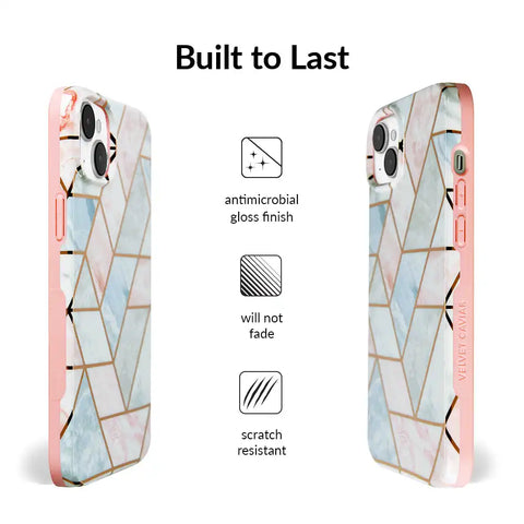 Geometric Marble iPhone Case