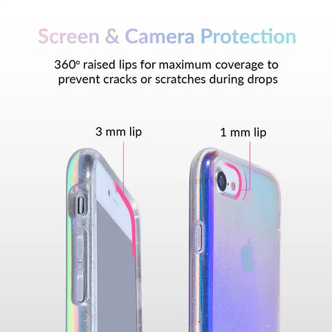 Glitter Nebula iPhone Case