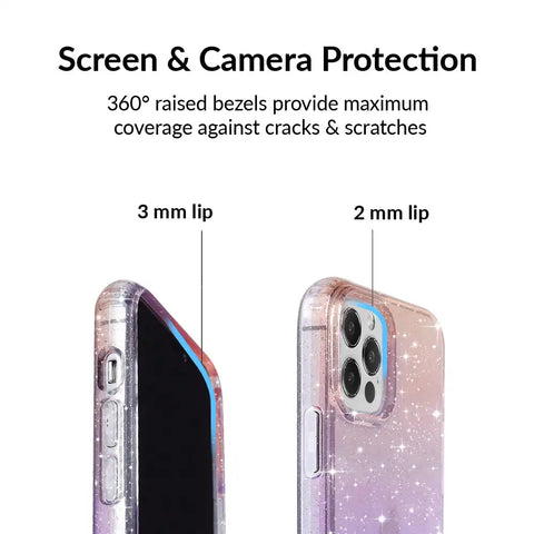 Ombre Stardust Glitter iPhone Case