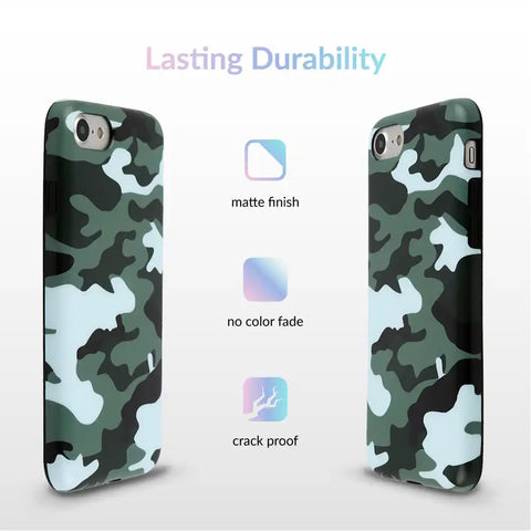 Green Camo iPhone Case