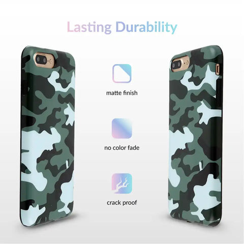 Green Camo iPhone Case