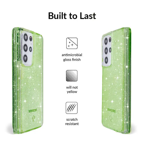 Lime Stardust Samsung Case
