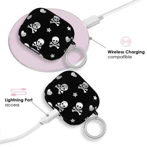 Chrome Skulls AirPod Case