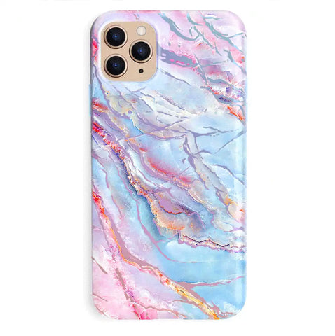 Holo Moonstone Marble iPhone Case
