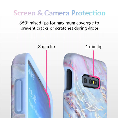 Holo Moonstone Marble Samsung Galaxy Case