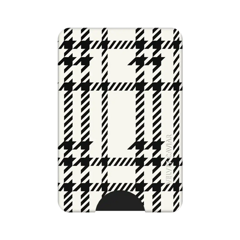 Houndstooth Sweater MagSafe Wallet