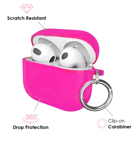 Neon Pink AirPod Case