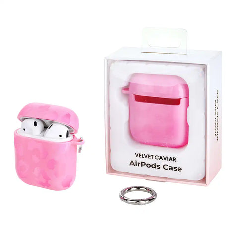 Hot Pink Leopard AirPod Case