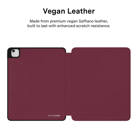 Burgundy 1990 iPad Case
