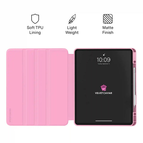 Posie Pink Bow iPad Case