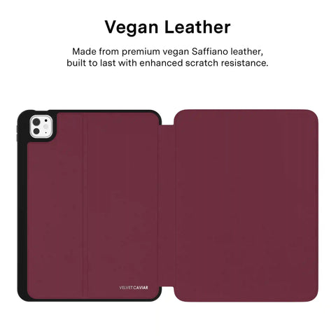Burgundy 1990 iPad Case