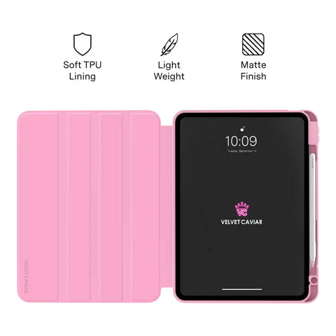 Posie Pink Bow iPad Case