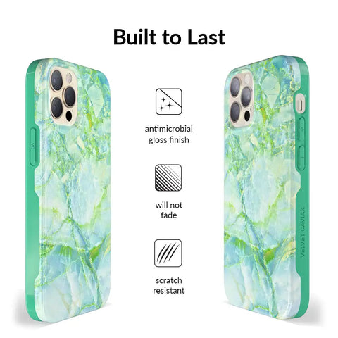 Jade Marble iPhone Case