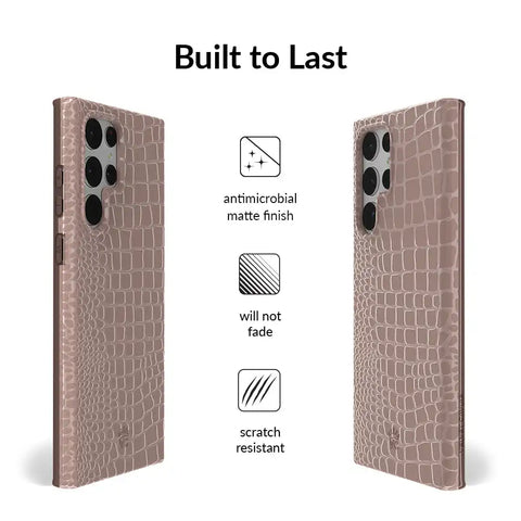 Khaki Croc Samsung Case
