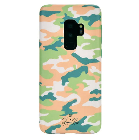 Olive Camo iPhone Case by Kendall Vertes