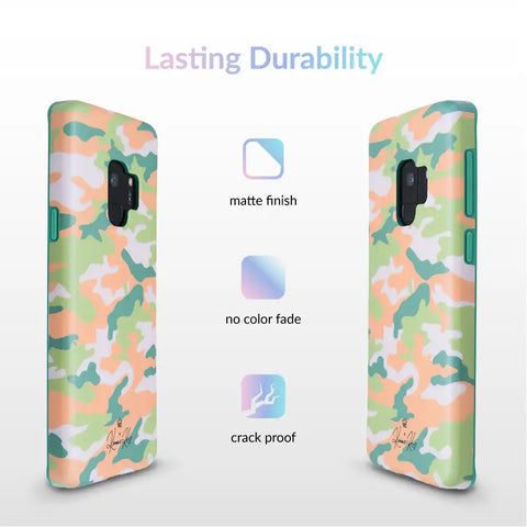 Olive Camo iPhone Case by Kendall Vertes