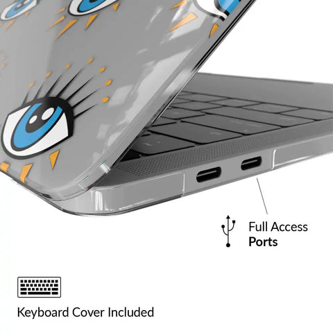 Evil Eyes MacBook Case