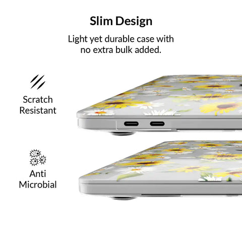 Sunflower MacBook Case