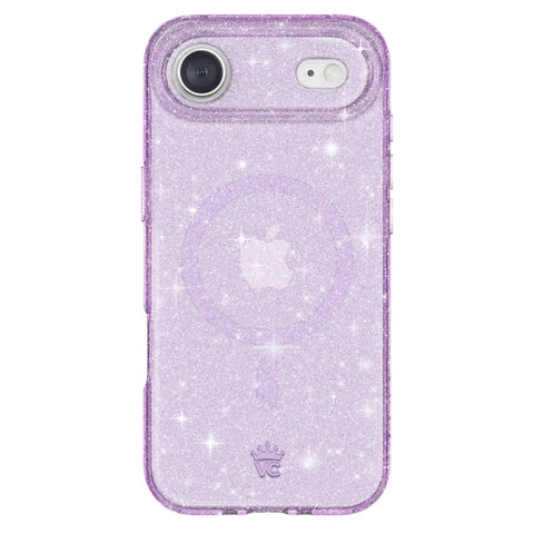 Lilac Stardust Glitter iPhone Case