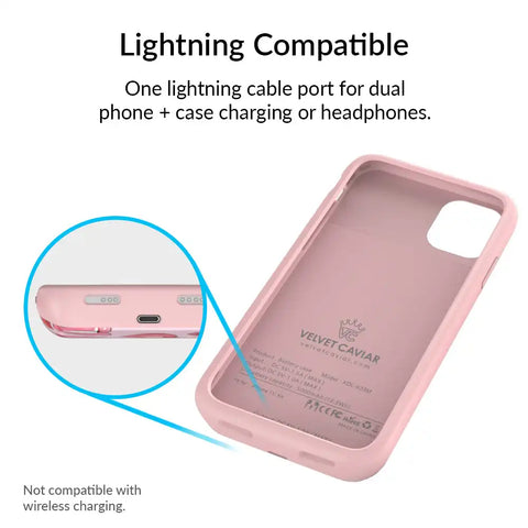 Nude Lips iPhone Charging Case