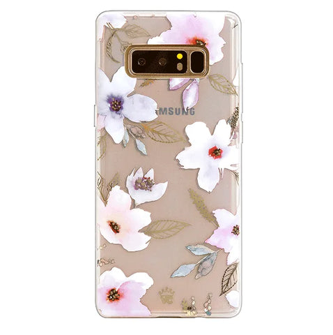 Magnolia Floral Samsung Case