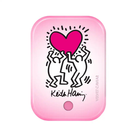 Keith Haring Pink Heart Portable MagSafe Charger Power Pack