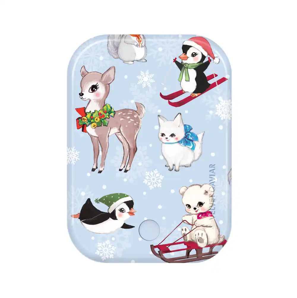 Winter Wonderland Baby Animals Portable MagSafe Charger Power Pack