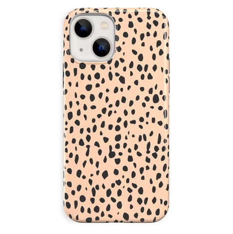 Spotted Nude Cheetah iPhone Case